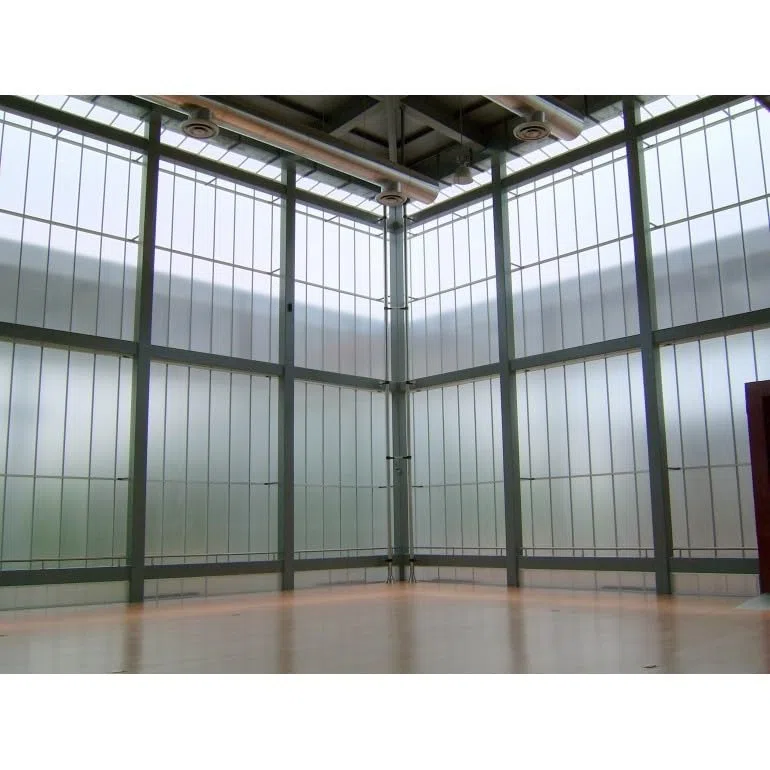 Polycarbonat Hohlkammerplatte Stärke 10 mm 200 x 98 cm transparent