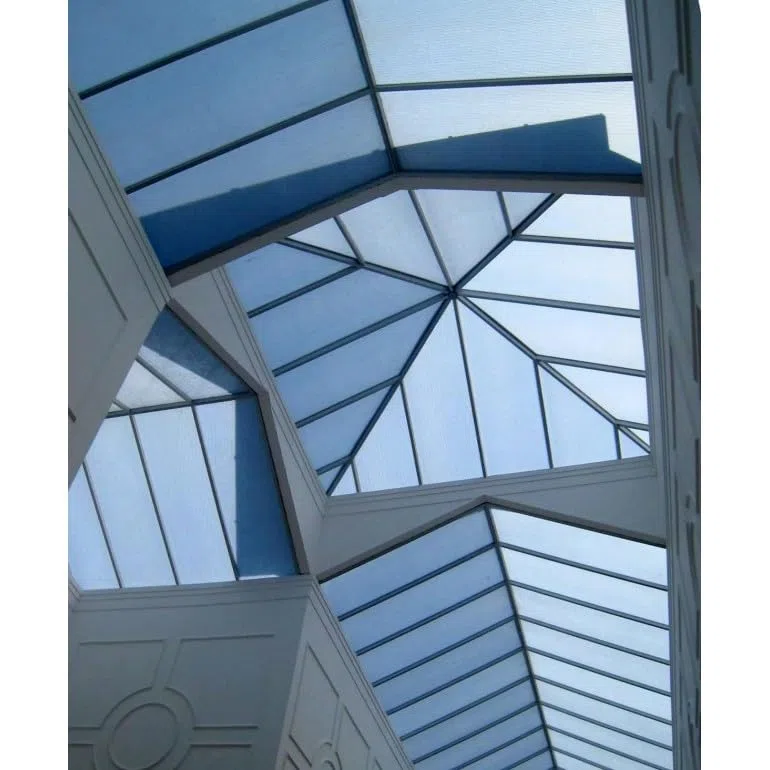 Polycarbonat Hohlkammerplatte Stärke 10 mm 200 x 98 cm transparent