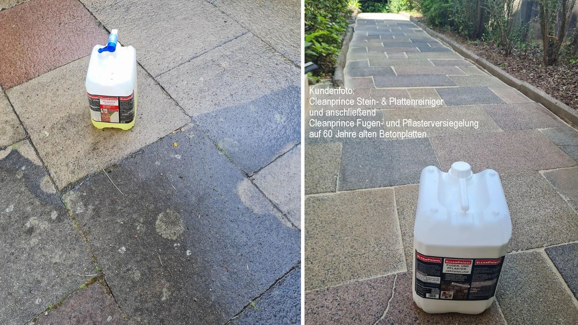 CleanPrince Fugenfestiger Sandfugen Fugen- und Pflasterversiegelung 10 Liter | feinen Splitt versiegeln Fugenversiegelung Fugen-Festiger Verfestiger Versiegler Versiegelung Fugenversiegelung