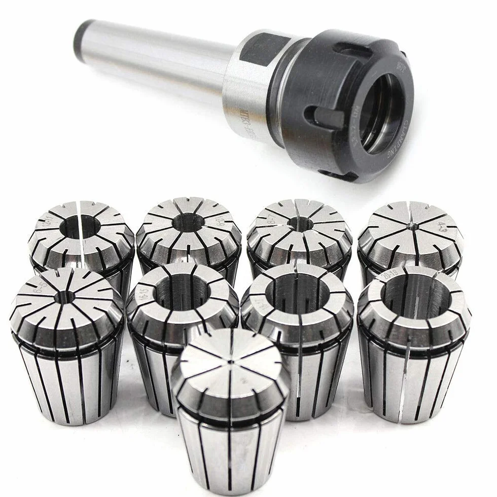 Spannzangenfutter MK3 ER32 + ER32 Spannzangen Satz 9 Stck/Spannzangen Aufnahme