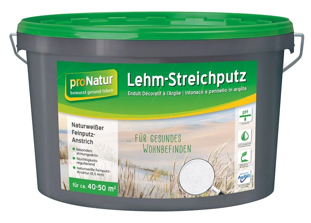 pronatur Lehm-Streichputz 18 kg