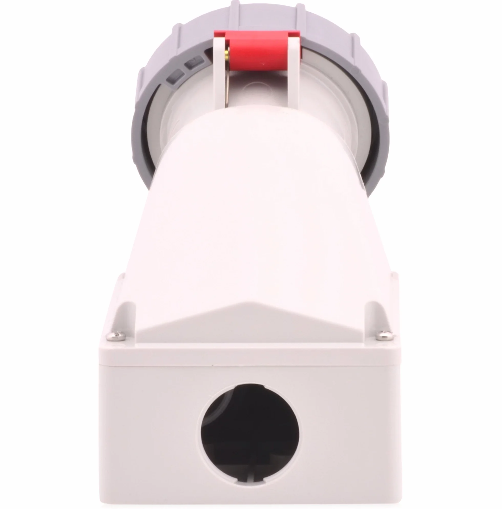 CEE Starkstrom Wandsteckdose Intratec 63A 400V 6h IP67 (spritzwassergeschützt) 5-polig (3P+N+E): IEC-60309 Industrie und Mehrphasenstecker robuste Industriequalität robuste Industriequalität