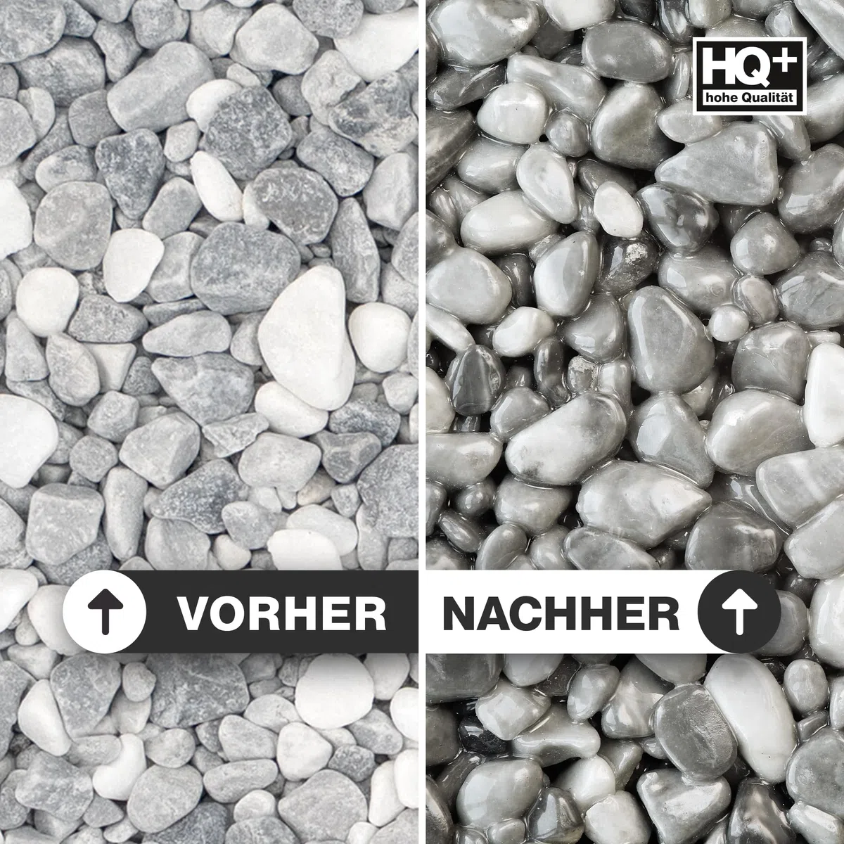Isolbau - 1 K PU-Bindemittel für Steinteppich - 0,75 kg - Transparent - Hervorragende Haftung & Elastizität - Gebrauchsfertig - für Innen- und Außenbereich - Treppen, Balkonen, Garten, Wegen