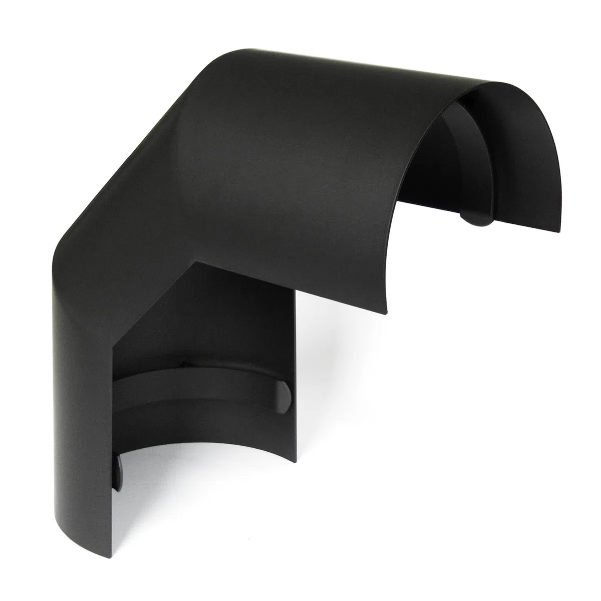 raik Thermoschild für Rauchrohrbogen 150 mm 90° Hitzeschutz für Ofenrohrbogen 3-teilig Stahl 2 mm Senotherm Beschichtung schwarz Kamin Zubehör reduziert Mindestabstand