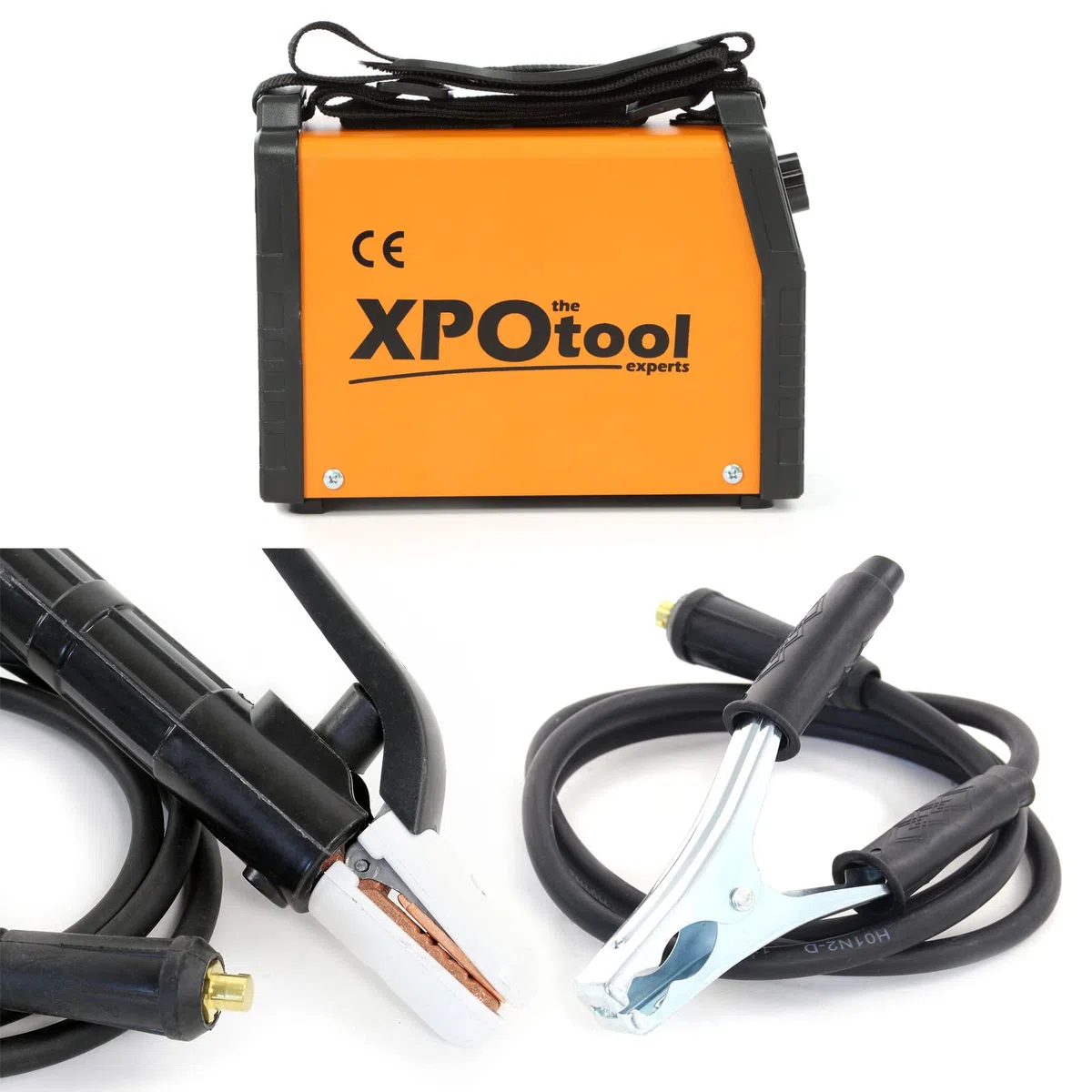XPOtool Tragbares MMA Elektroden Schweißgerät 20-120A IGBT Inverter, E-Hand Schweißgerät mit Zubehör, Schweissgerät mit Arc-force-, Hot-start- und Anti-stick-Funktion