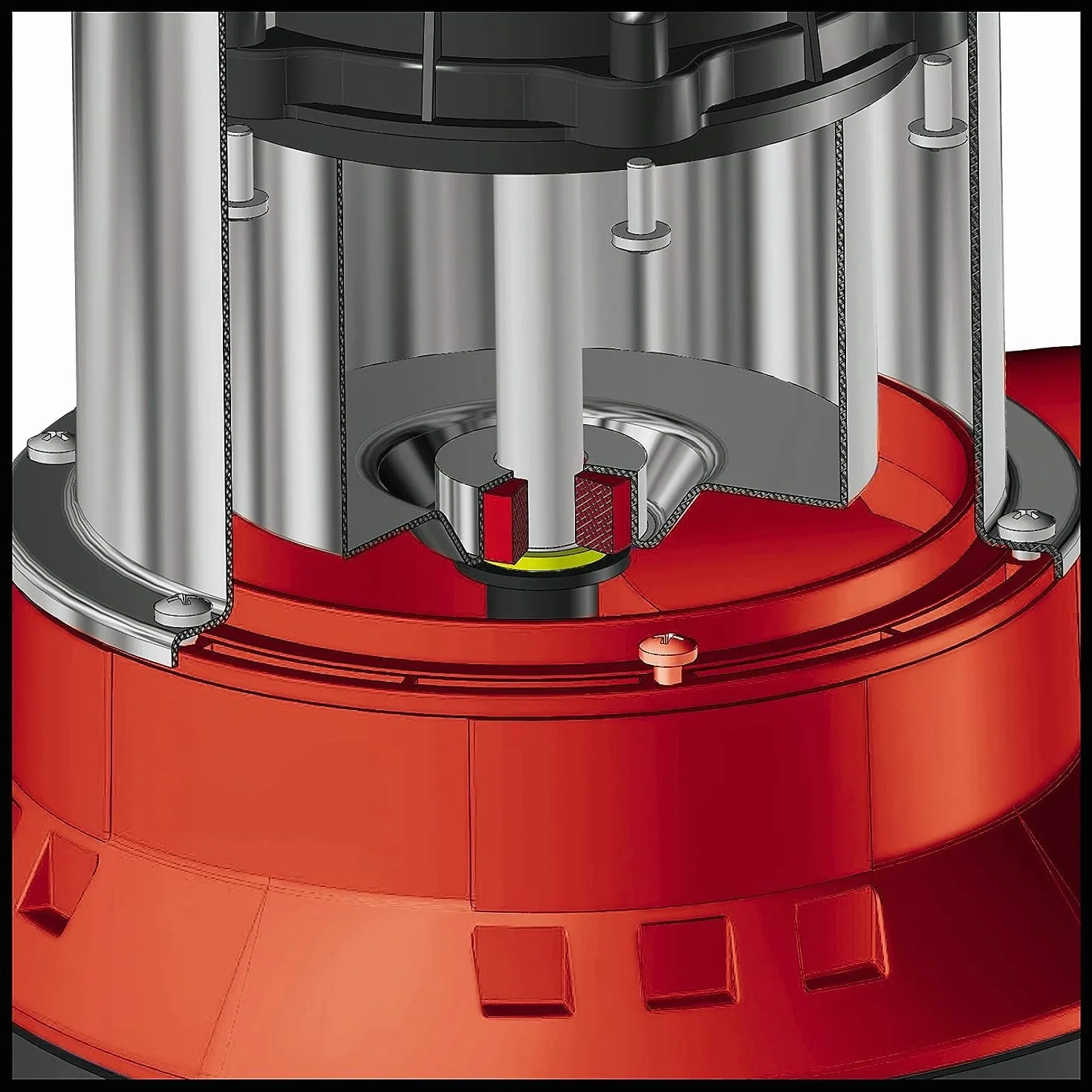Einhell GC-DP 6315 N Schmutzwasserpumpe (630W, Ø15 mm Fremdkörper, 17.000 L/h Förderleistung, Schwimmerschalter, Tragegriff, integr. Kabelaufwicklung)