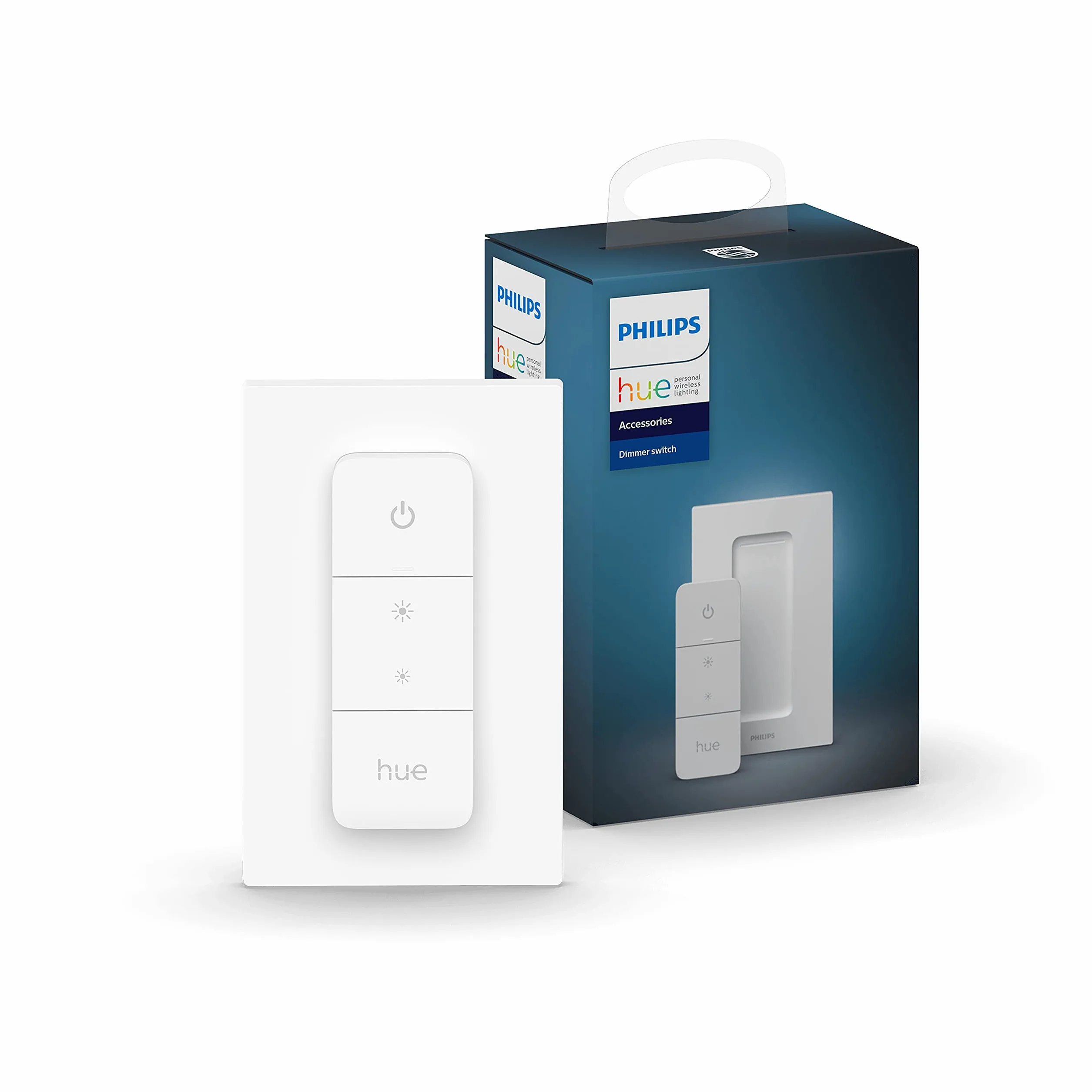Philips Hue Vorteilspaket mit 1 Hue Dimmschalter und 1 Hue Bewegungsmelder für Innen - Hue Accessories