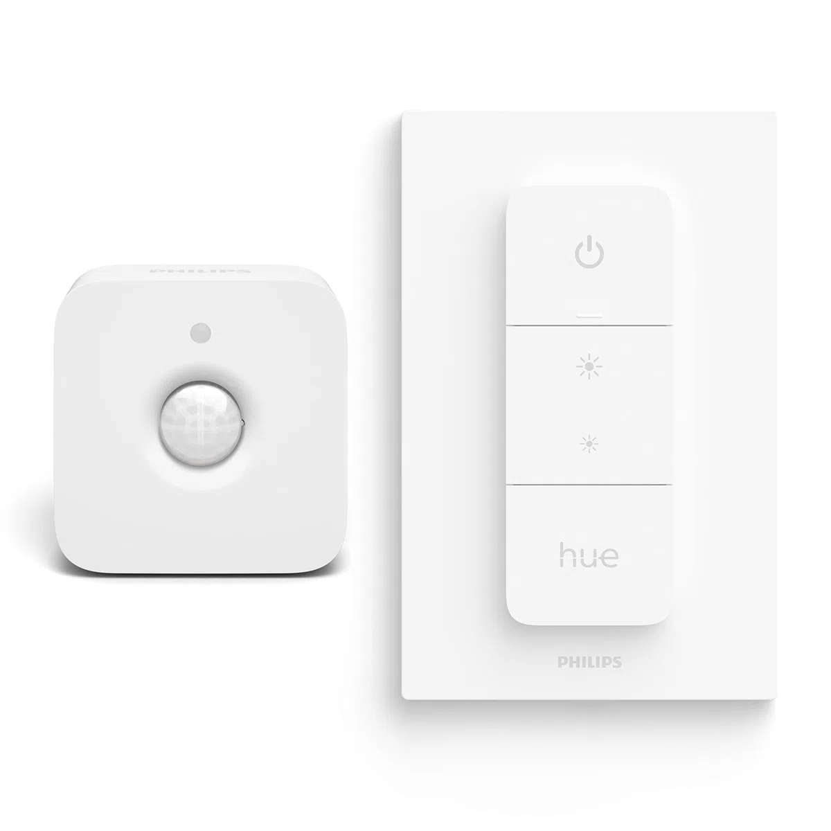 Philips Hue Vorteilspaket mit 1 Hue Dimmschalter und 1 Hue Bewegungsmelder für Innen - Hue Accessories