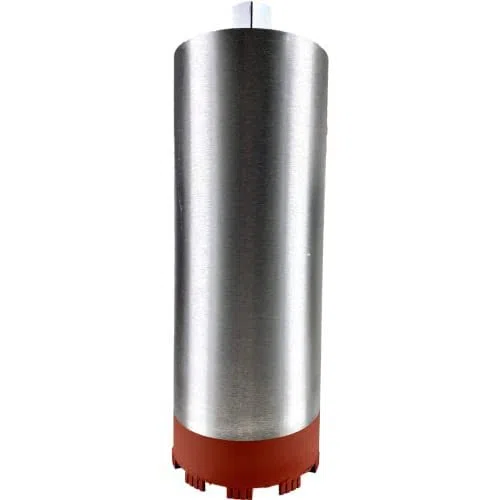 Diamantbohrkrone mit Turbosegment, Kernbohrer mit 1 1/4 Zoll Aufnahme & Nutzlänge 400 mm, Ø 102 mm
