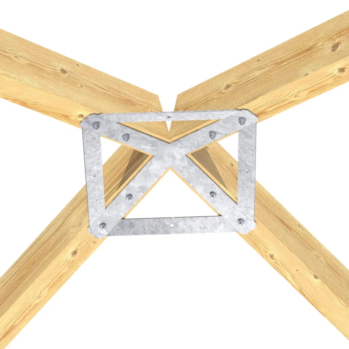 Dachverbinder für Pavillon (4-Eck)