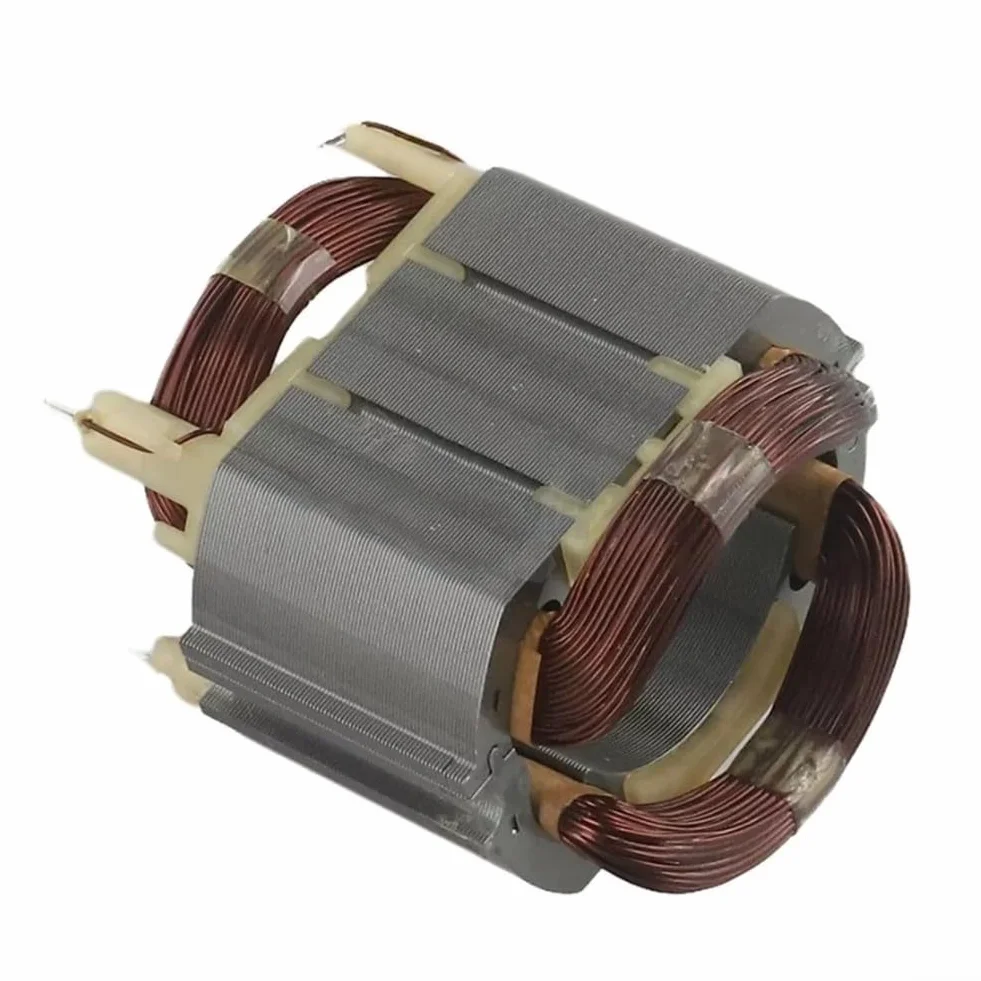Elektrowerkzeug Ersatzteile Set mit Stator und 4 Kohlebürsten für Makita HR4001C HR4010C HR4011C HR4003C HR4013C Ersatz für 513633-7 625758-6 CB350