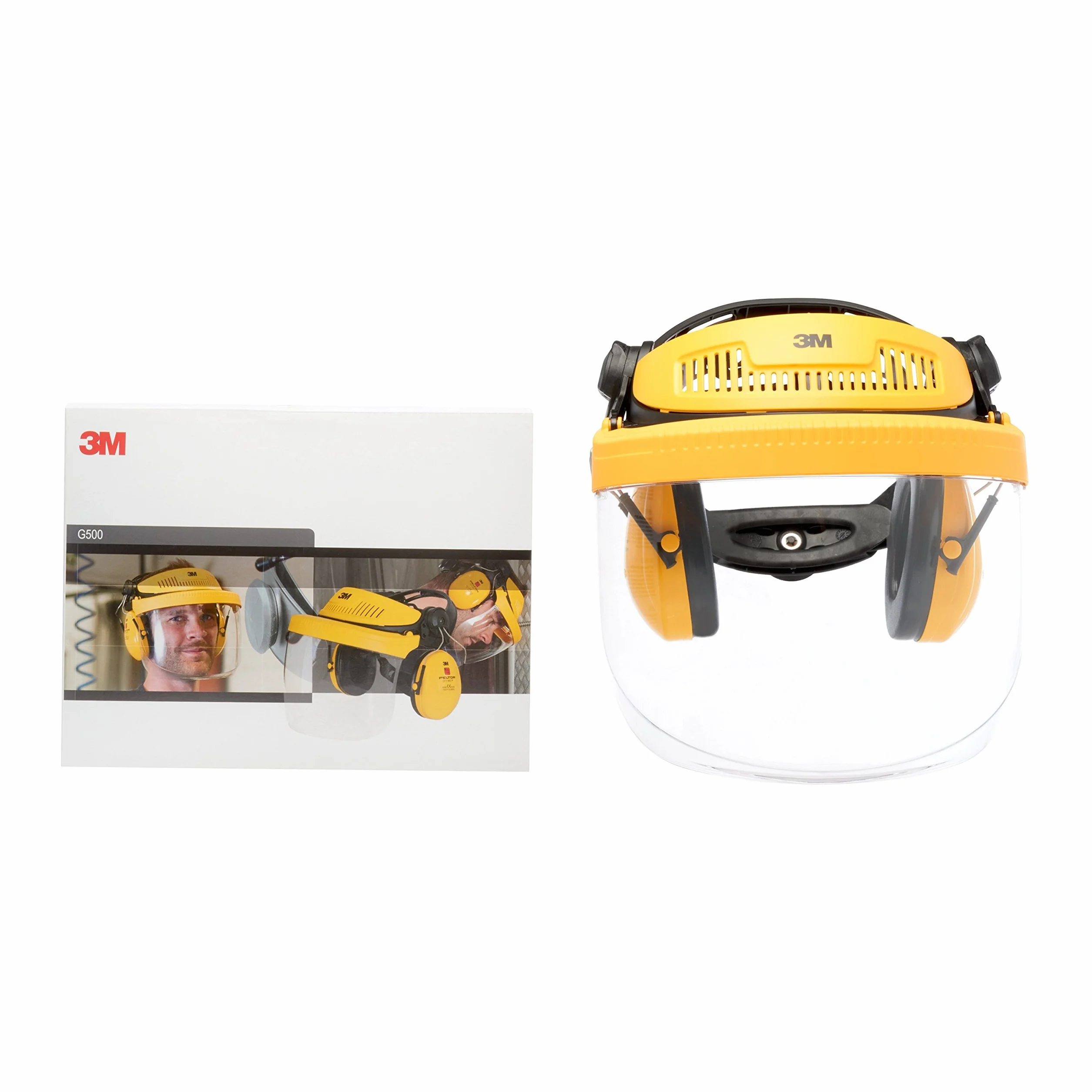 3M Gesichtsschutz G500 Multisystem, Gelb