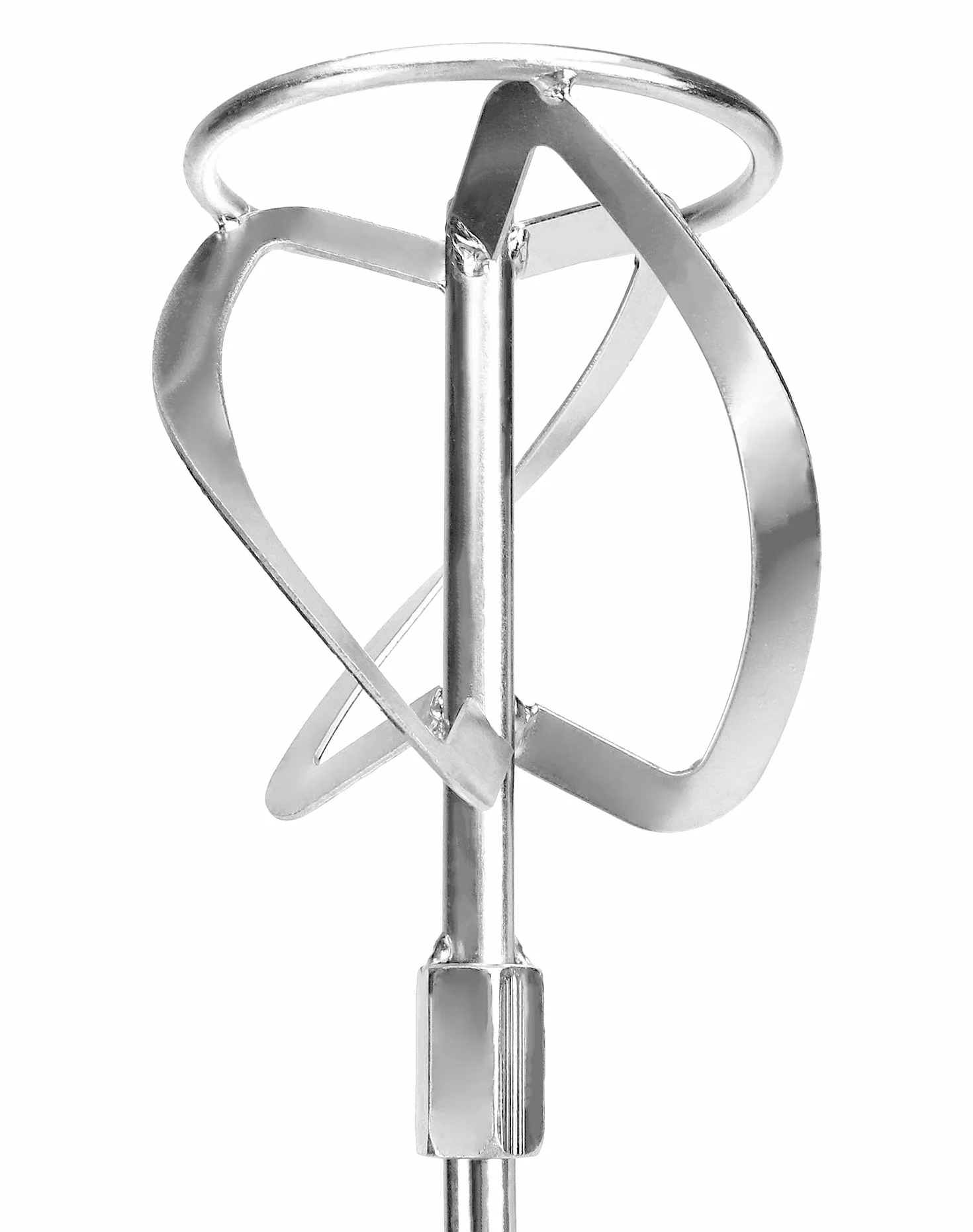 QWORK Mörtelrührer Rührwerk - 220V 2100W 1200r/min 6 Gang - M14 Gewinde - für Farbe, Putz & Estrich