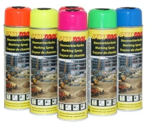 Markierungsspray leucht-pink 500 ml (1 Karton = 12 Dosen)