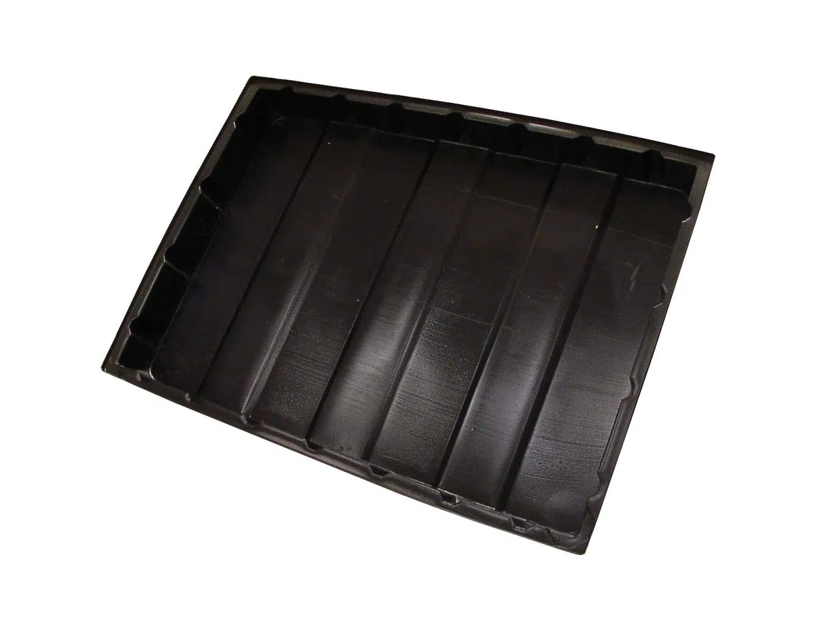 HDPE Auffangwanne 124cm x 84 cm x 13cm | Lagerwanne passend für Europalletten | gegen viel Chemikalien beständig | Öl Auffangwanne