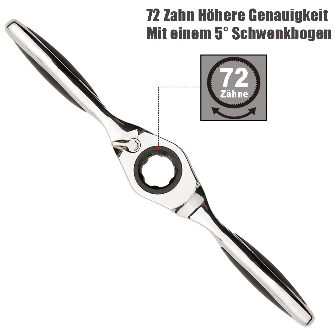 Gewindeschneid-Satz 41-tlg M3-M12 Gewindeschneider Gewindebohrer Werkzeug mit Windeisen, aus Schnellarbeitsstahl, Metrisch inkl Kunststoff-Koffer