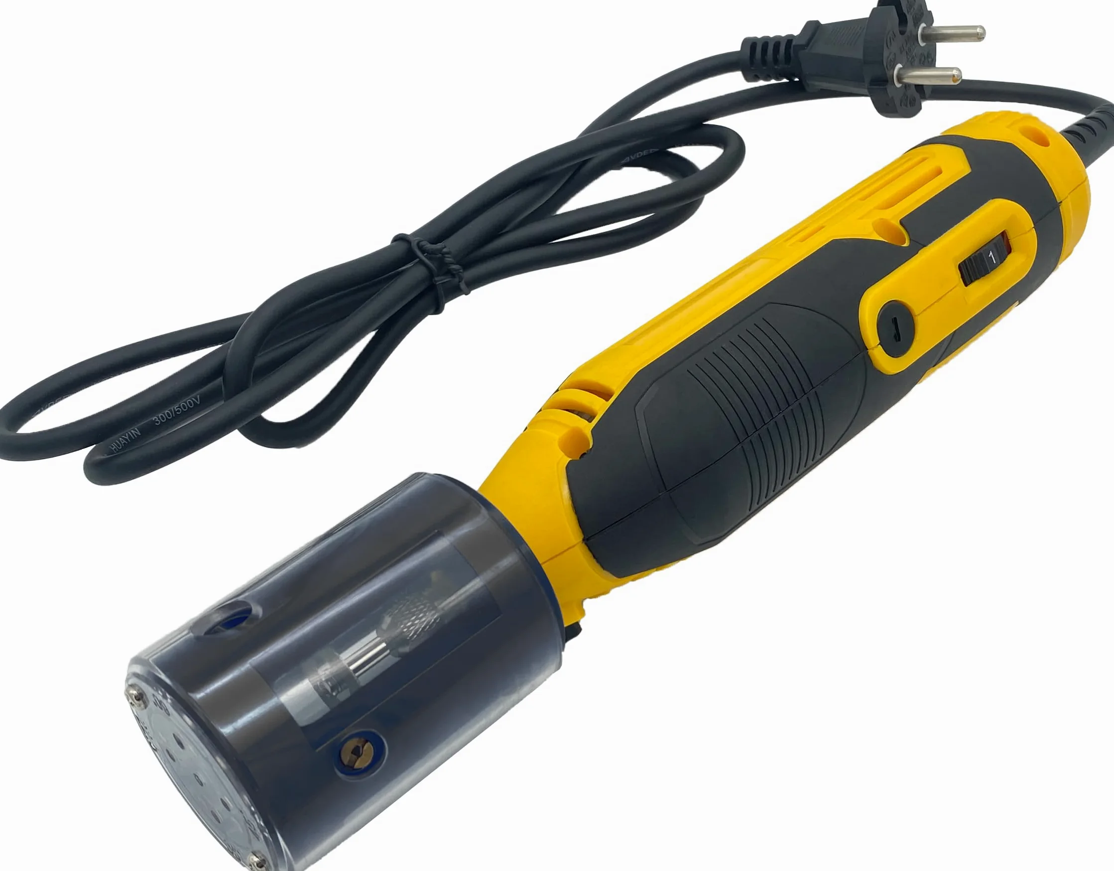 Berger & Schröter | Wolfram Elektroden WIG Schleifgerät mit Diamant-Schleifscheiben, 185 W, 230 V, Drehzahl einstellbar von 2.000 bis 20.000 U/min