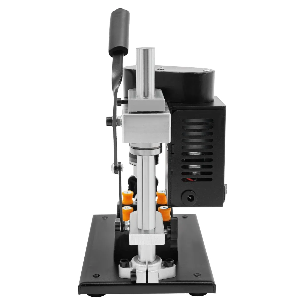 Elektrische Tischbohrmaschine, 220V Standbohrmaschine 7-Stufig Mini-Bohrmaschine, Bohrhub 50mm, Drehzahlbereich 0-8000U/min, Profi Säulenbohrmaschine für Holz, Kunststoff