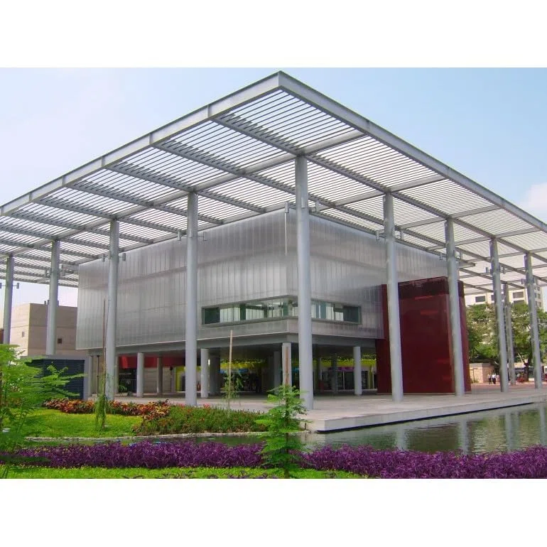 Polycarbonat Hohlkammerplatte Stärke 10 mm 200 x 98 cm transparent