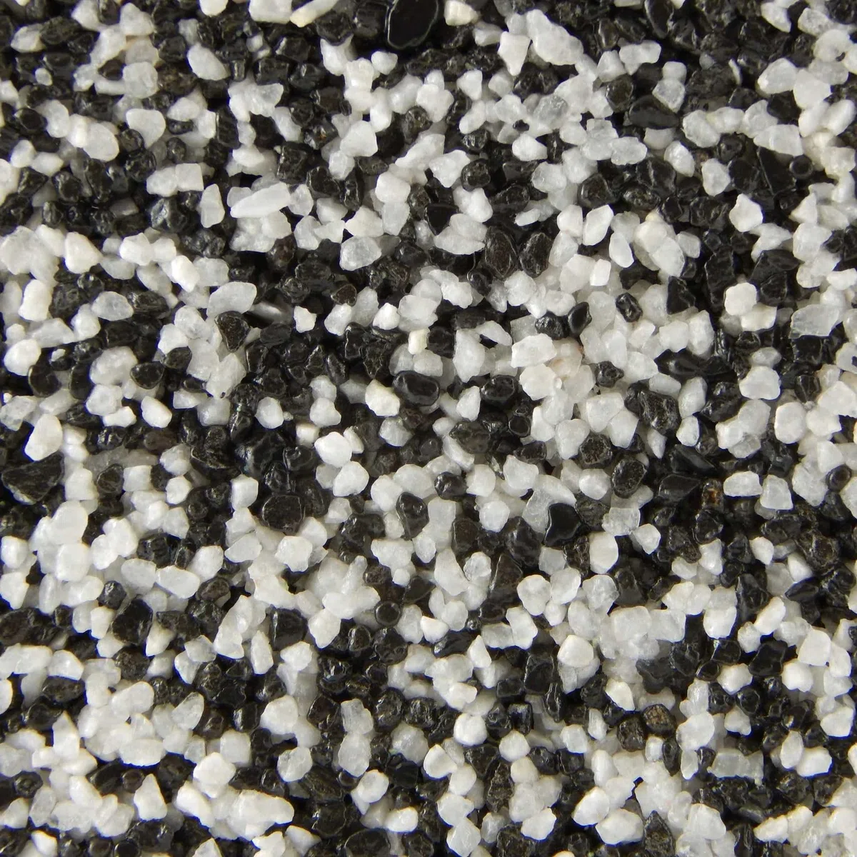 Terralith Buntsteinputz 14kg in schwarz-weiß, Sockelputz für Innen und Außen mit Reinacrylat Bindemittel aus Naturstein, 1-2mm Körnung (BSP10)
