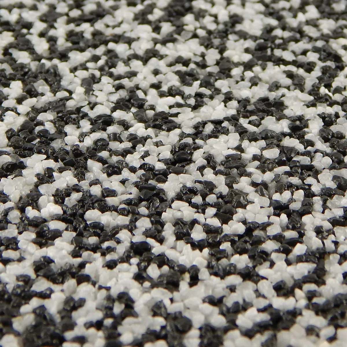Terralith Buntsteinputz 14kg in schwarz-weiß, Sockelputz für Innen und Außen mit Reinacrylat Bindemittel aus Naturstein, 1-2mm Körnung (BSP10)