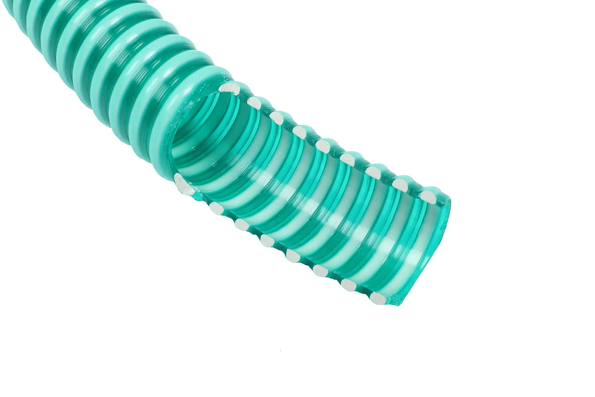 Wacredo Premium Saugschlauchgarnitur 1" (25mm) Saugschlauch grün, Pumpenschlauch Stabil Flexibel PVC Ansauggarnitur Sauggarnitur Fußventil Messing Rückschlagventil (10)
