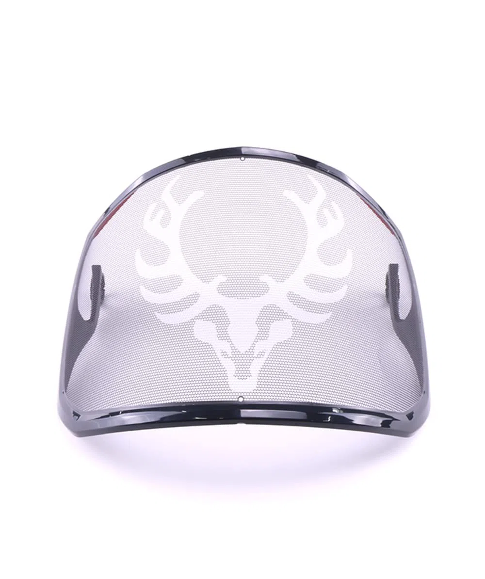 Protos Integral Ätzmetallvisier/Forsthelm Visier F39 KOX Edition Schutzhelm Visier mit 39 Öffnungen je cm²