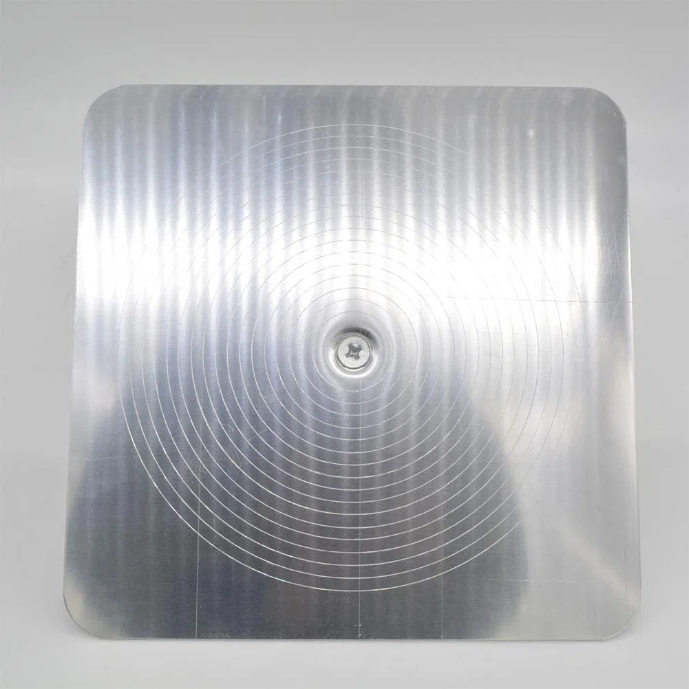 Aluminium Putz Hawk, Gipsmörtelplattenhalter mit weichem Griff, Verputzwerkzeug für Zement, Mörtel, Trockenbau