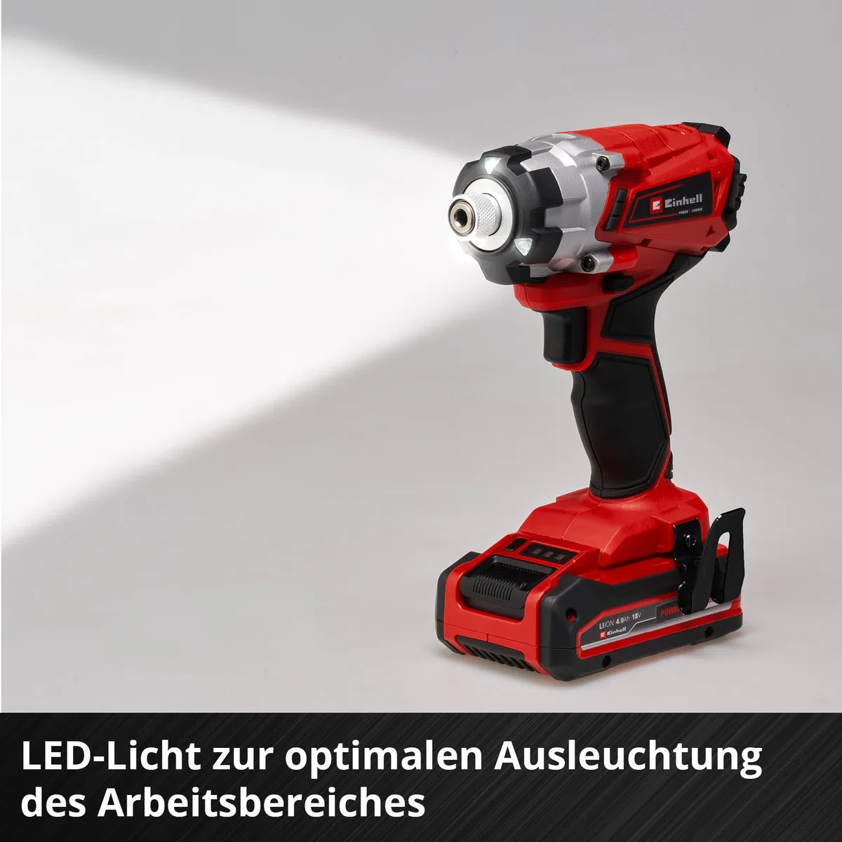 Einhell Akku-Schlagschrauber TE-CI 18/1 Li-Solo Power X-Change (Li-Ion, 18V, 0-2300 min-1, max. Drehmoment hart 140 Nm, Drehzahlregelelektronik, ohne Akku und Ladegerät)