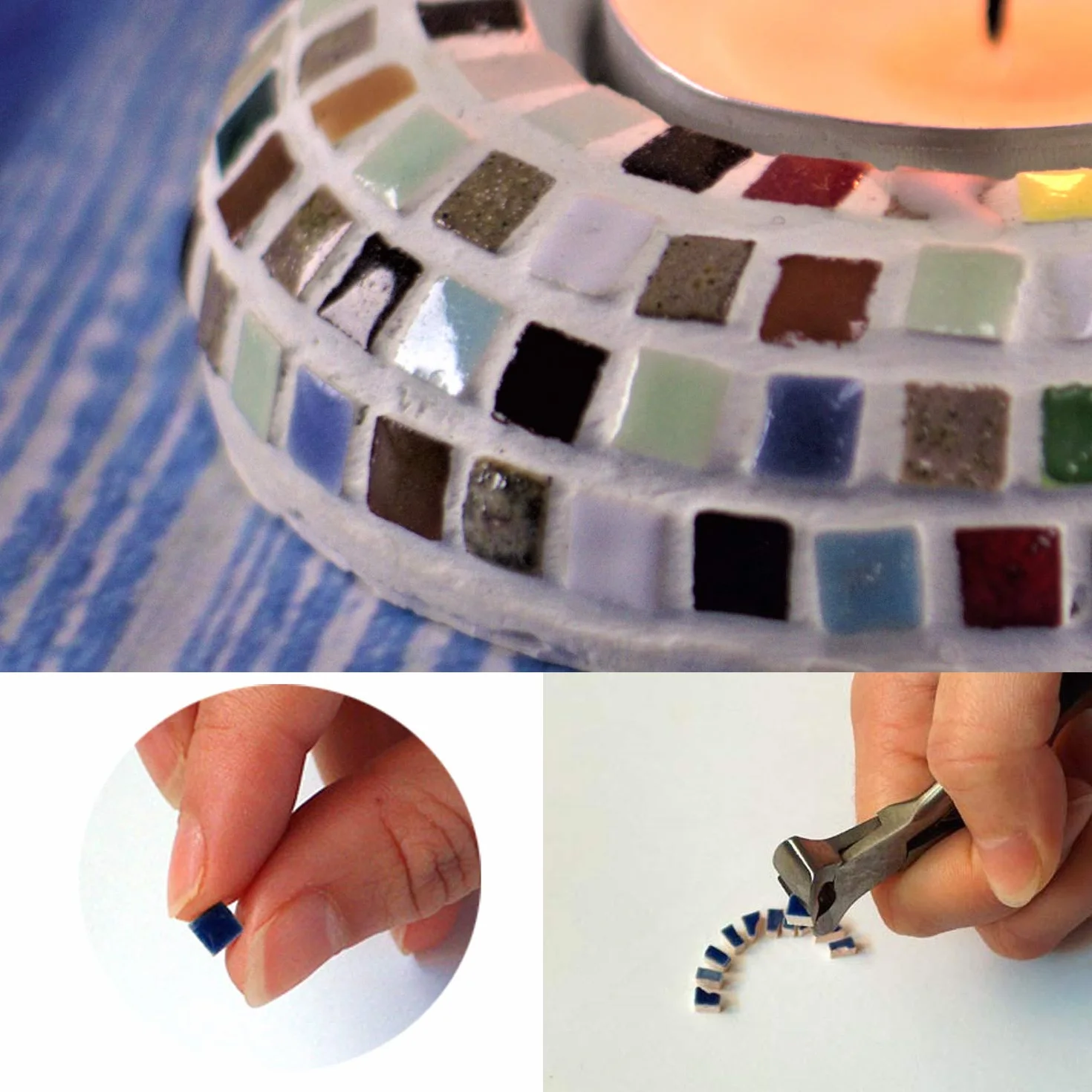 Mosaik Minis 5x5mm), 5000 Stück, Buntmix, MXAL