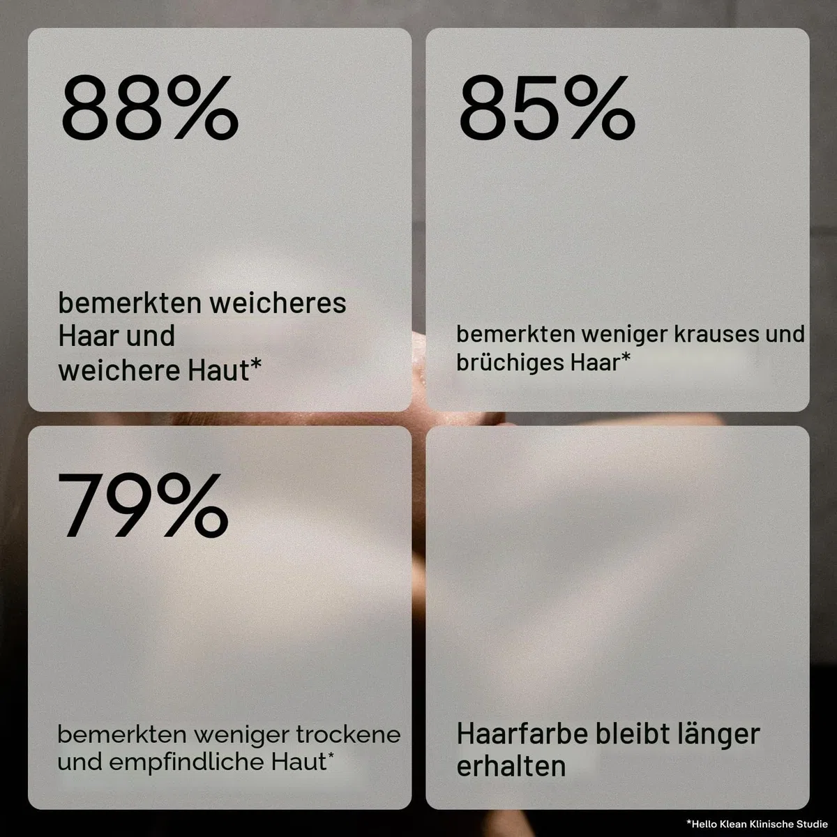 Hello Klean Duschfilter in Schwarz - Filtert unerwünschte Metalle, Chlor & Verunreinigungen im Duschwasser - Verbessert die Qualität von Haut & Haar - für Inline- & elektrische Duschen