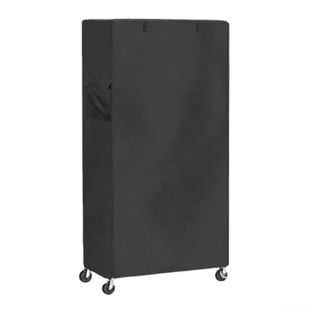 Draht-Regalabdeckung, 420D, strapazierfähig, staubdicht, für den Außenbereich, Standregal-Abdeckungen, 92 x 46 x 183 cm