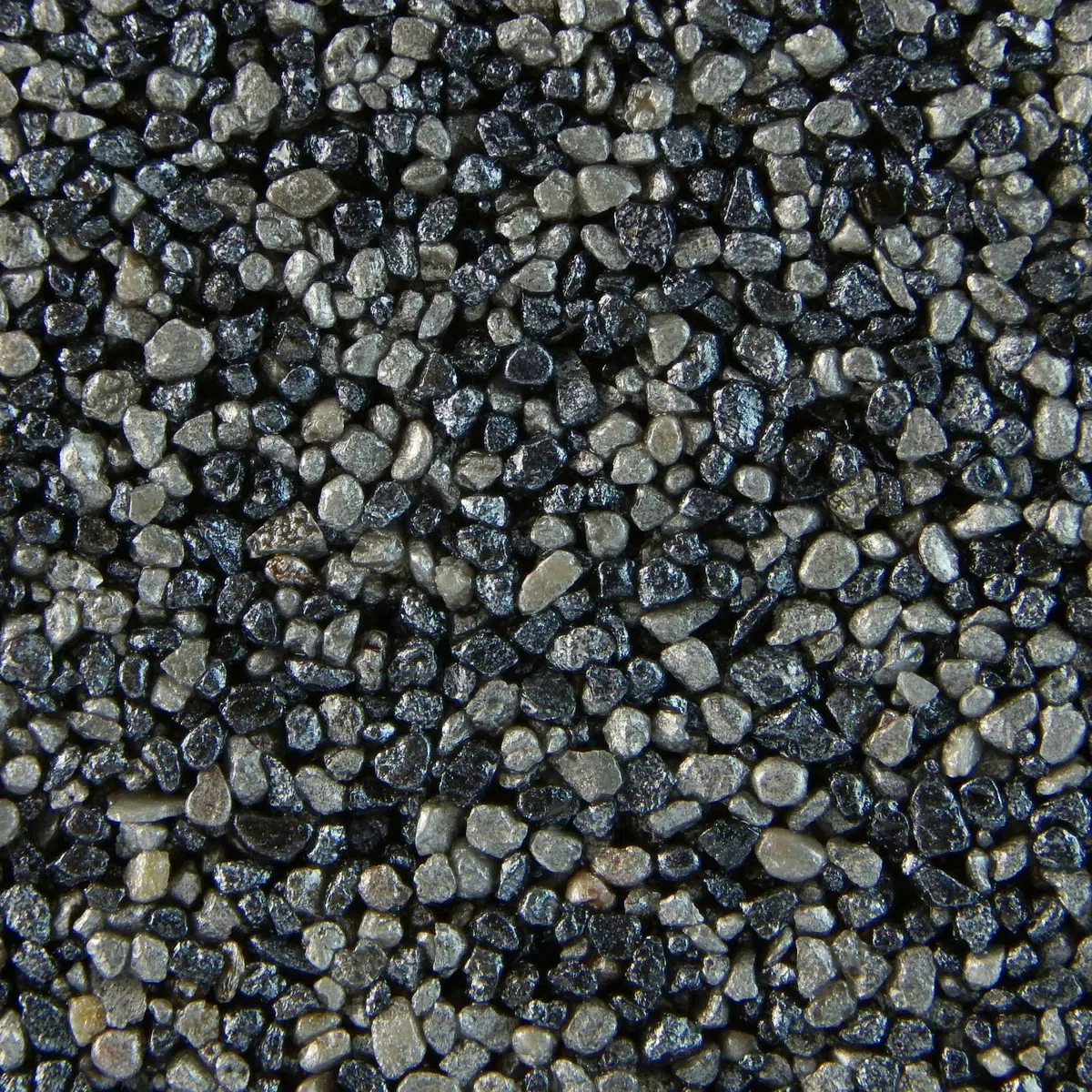 Terralith Buntsteinputz 14kg in grau-anthrazit, Sockelputz für Innen und Außen mit Reinacrylat Bindemittel aus Naturstein, 1-2mm Körnung (BSP58)