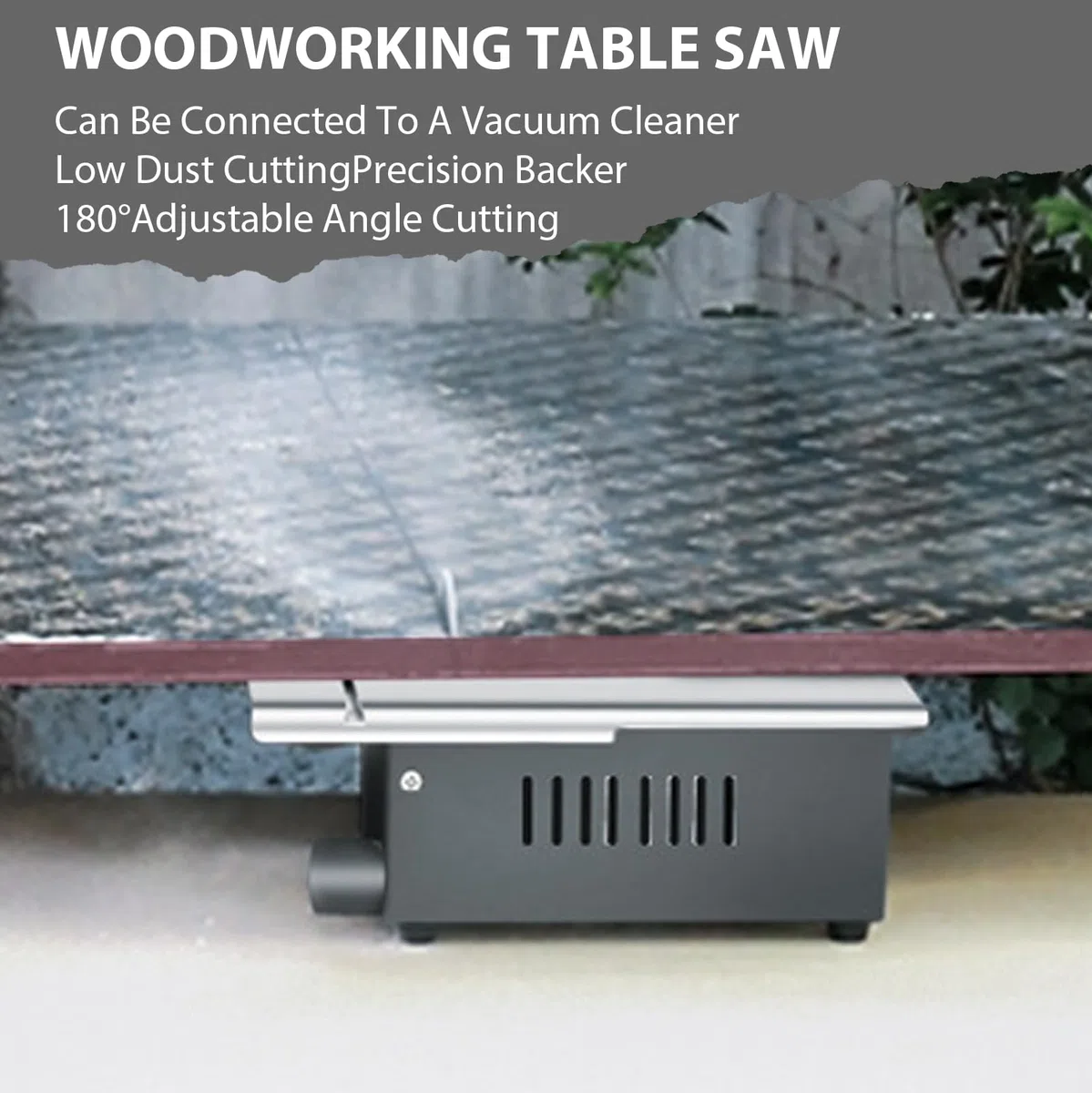 Mini Tischkreissäge, 1200W Tragbare Kleine Desktop Elektrosäge, 40mm Schnitttief, Mini Tischsäge Tragbare Präzisions Schneidmaschine, Mini kreissägefür DIY Schneiden Modellieren, Holzbearbeitung