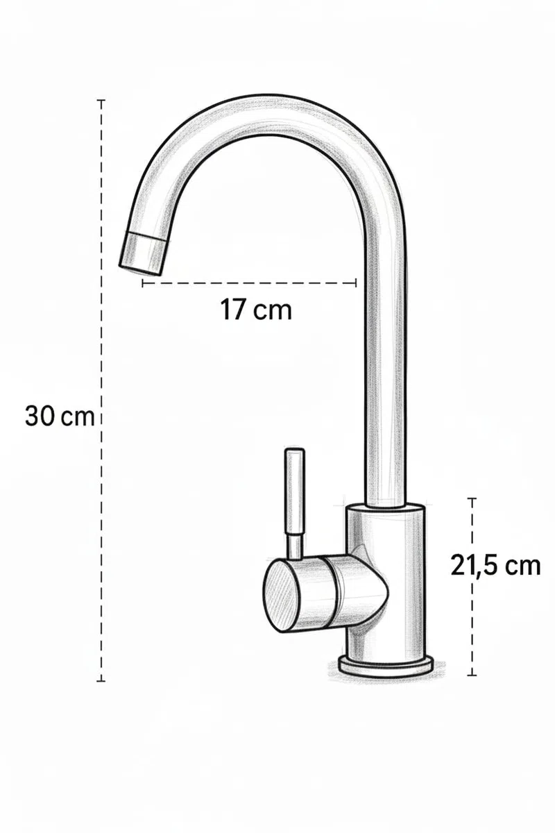 Faizee Home | Edelstahlspüle 76x44 cm – Hochwertige Einbauspüle für die Küche | Mit Armatur & Siphon-Set | Pflegeleichtes Spülbecken für moderne Küchen