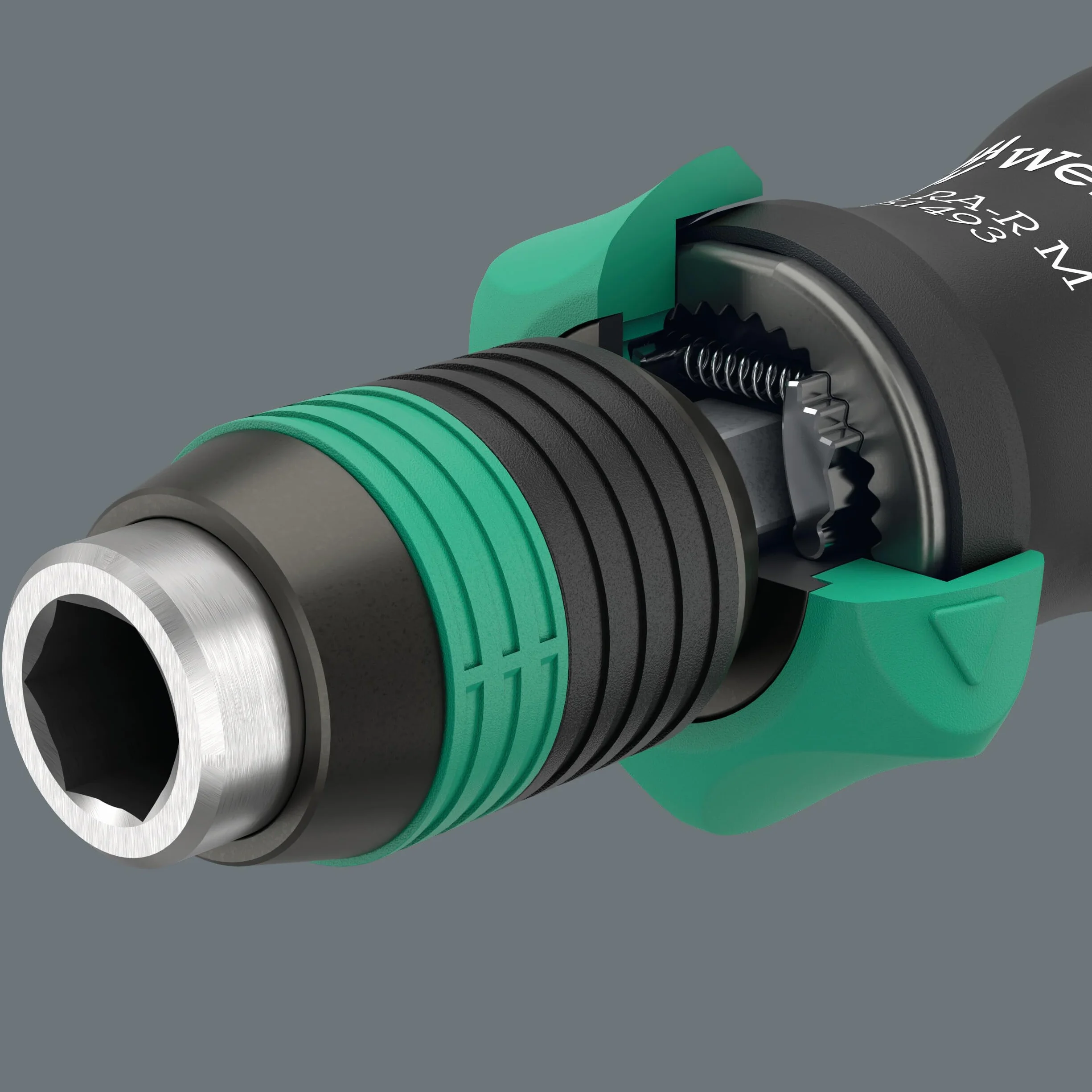 Wera 05051061001 Kraftform Kompakt 838 RA-R M Set 1, 15-teilig