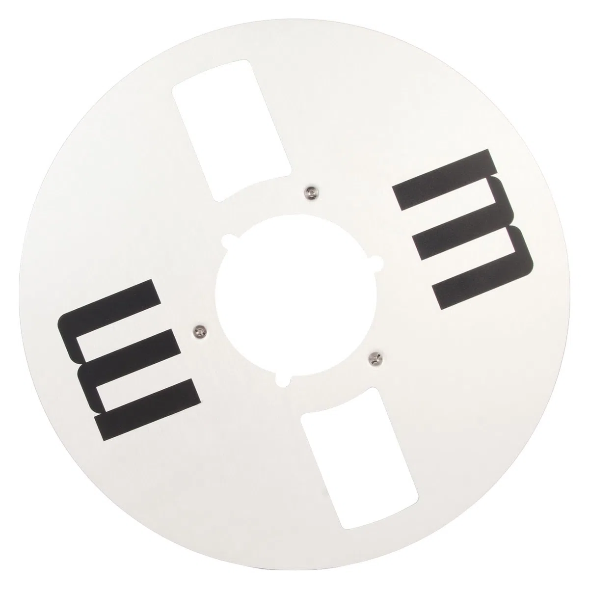 Aufwickelspule, 1/4 10 Zoll Leere Bandspule, Universelles Offenes Bandspulen-Tonband-Leerspulen-Öffnungsmaschinenteil aus Aluminiumlegierung für Reel-to-Reel-Kassettenspieler