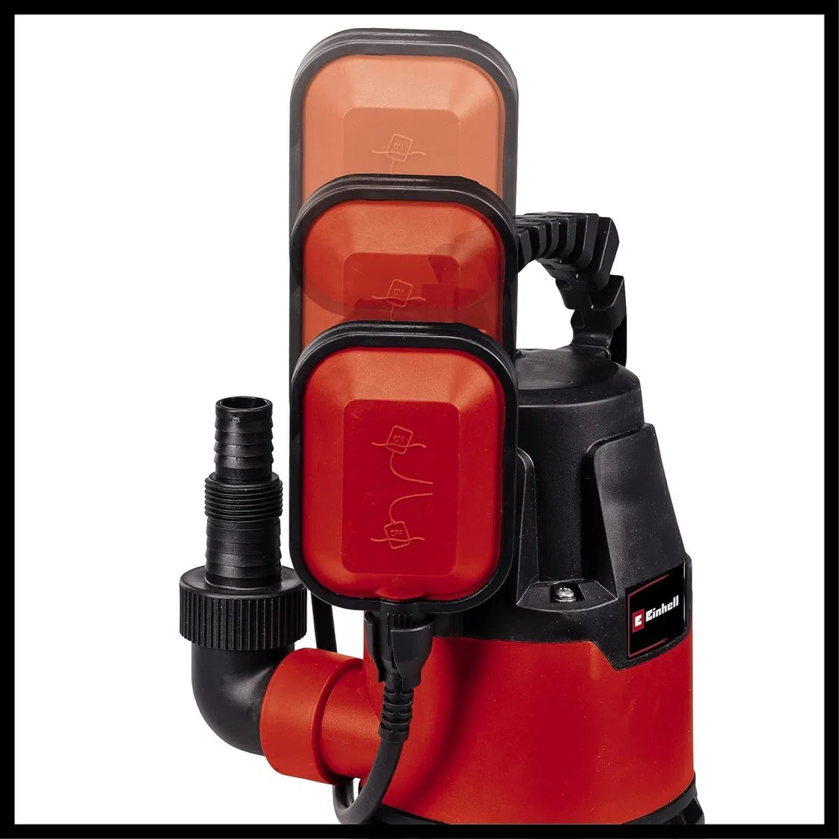 Einhell Tauchpumpe GC-SP 2275 (220 W, 7.500 Liter pro Stunde, max. Förderhöhe 6 m, flachabsaugend bis 5 mm, Klarwasserpumpe, bis zu 5 mm Partikelgröße)