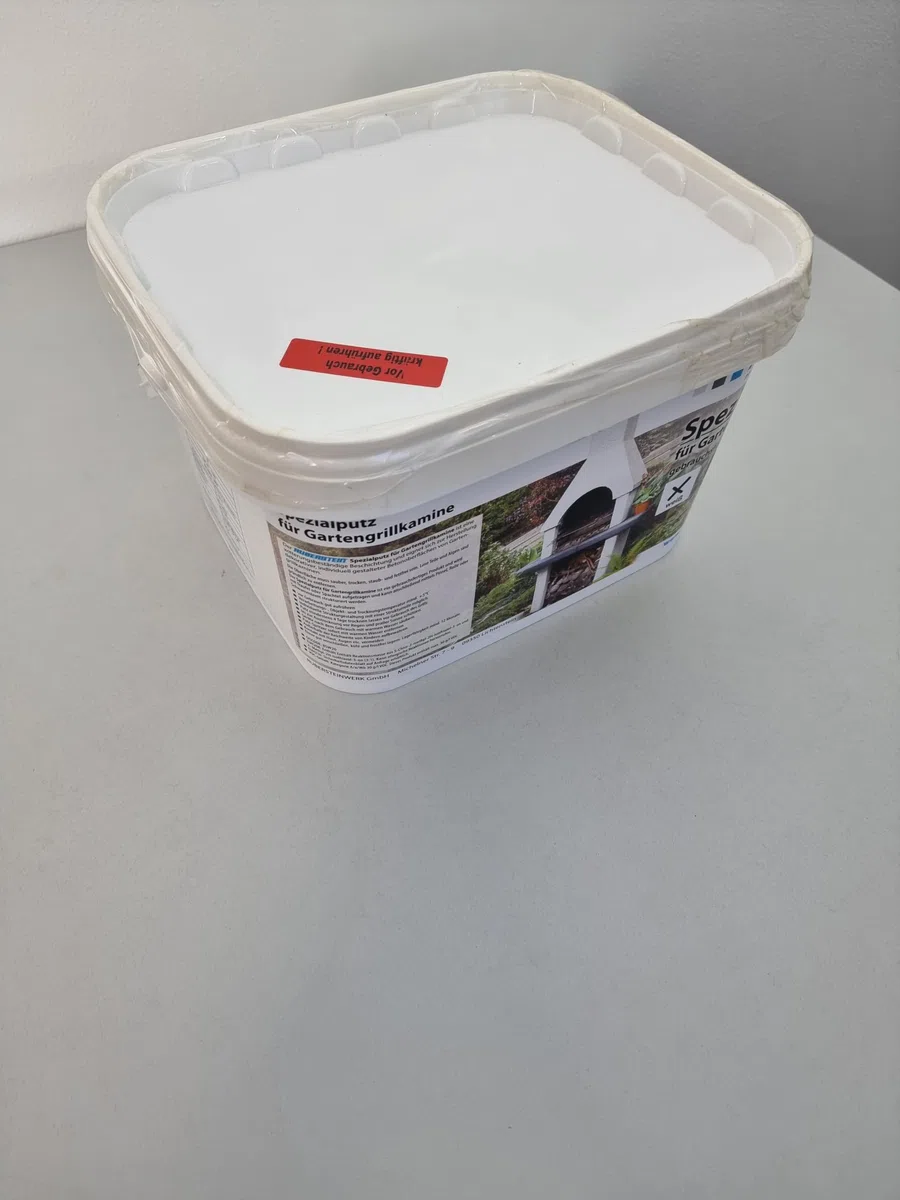 Ruberstein Spezialputz für Gartengrillkamine, 10 kg, beige, direkt vom Hersteller