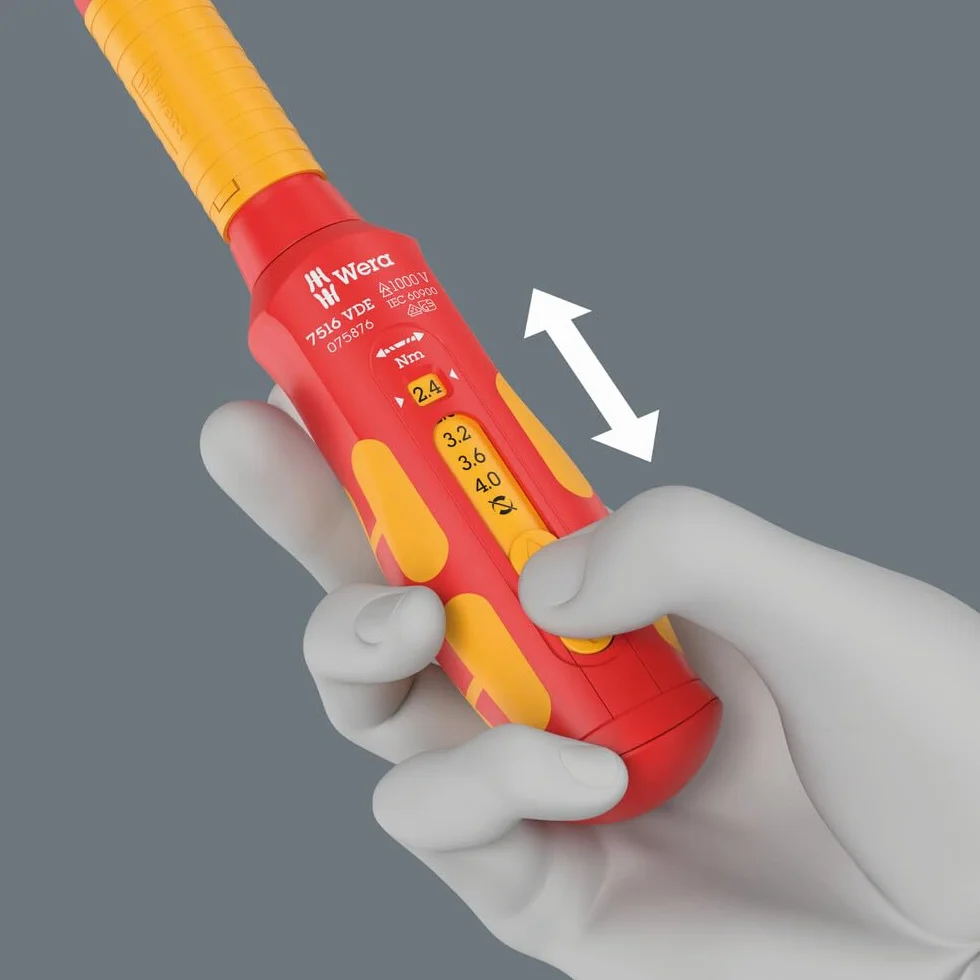 Wera 05075876001 7516 VDE Kraftform Safe-Torque Speed Drehmomentschraubendreher