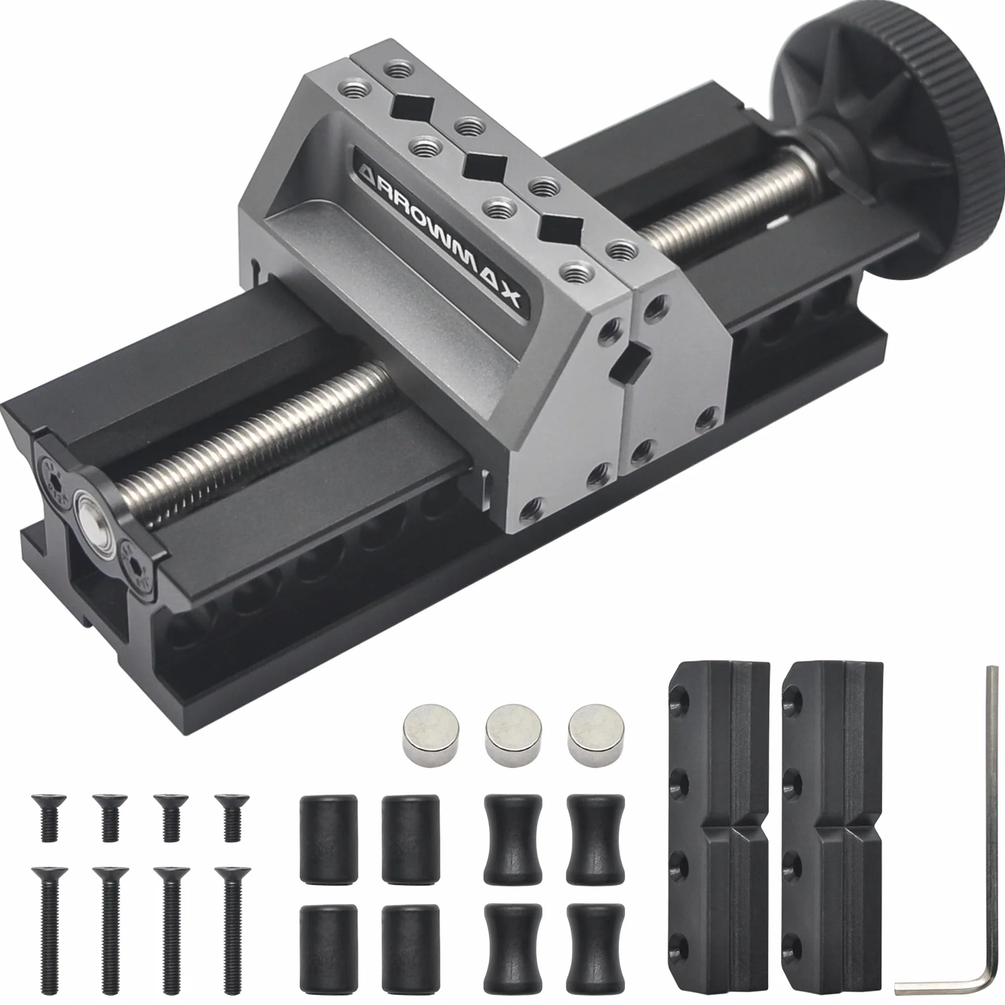 ARROWMAX doppelseitiger Mini-Schraubstock – verbessert Präzision und Stabilität beim Handwerk