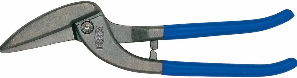 BESSEY Erdi Pelikan-Schere D218ö-350, Rechtschneidend, Gesamtlänge 350 mm Schnittlänge 65 mm, Extra lange Schneide, Gewicht 0,80 Kg