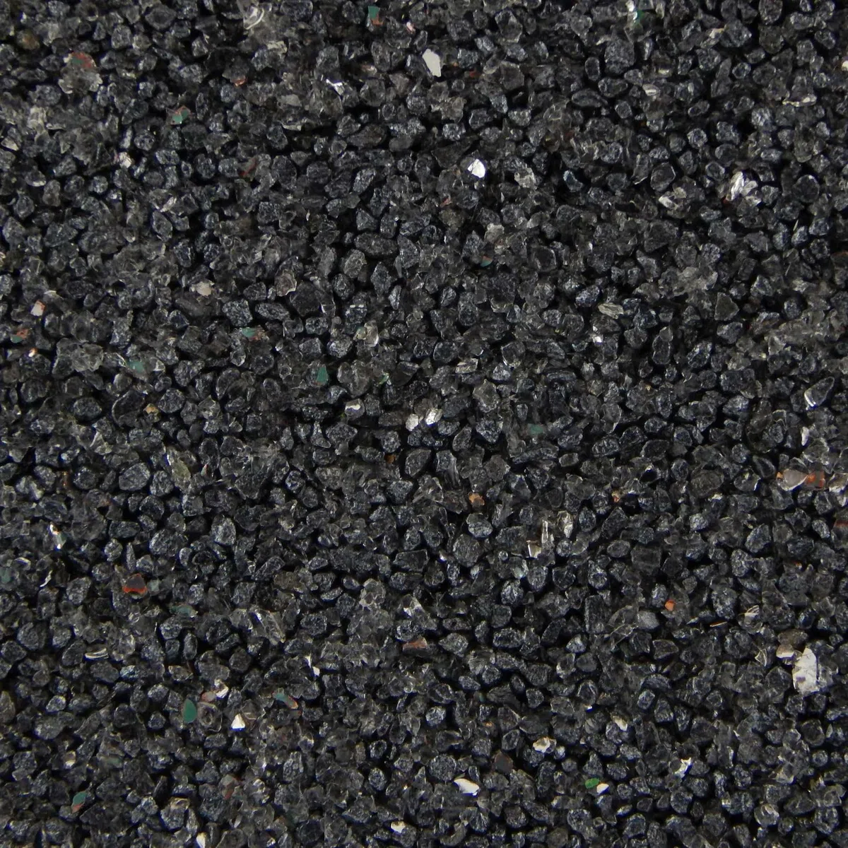 Terralith Buntsteinputz 14kg in anthazit, Sockelputz für Innen und Außen mit Reinacrylat Bindemittel aus Naturstein, 1-2mm Körnung (BSP81)