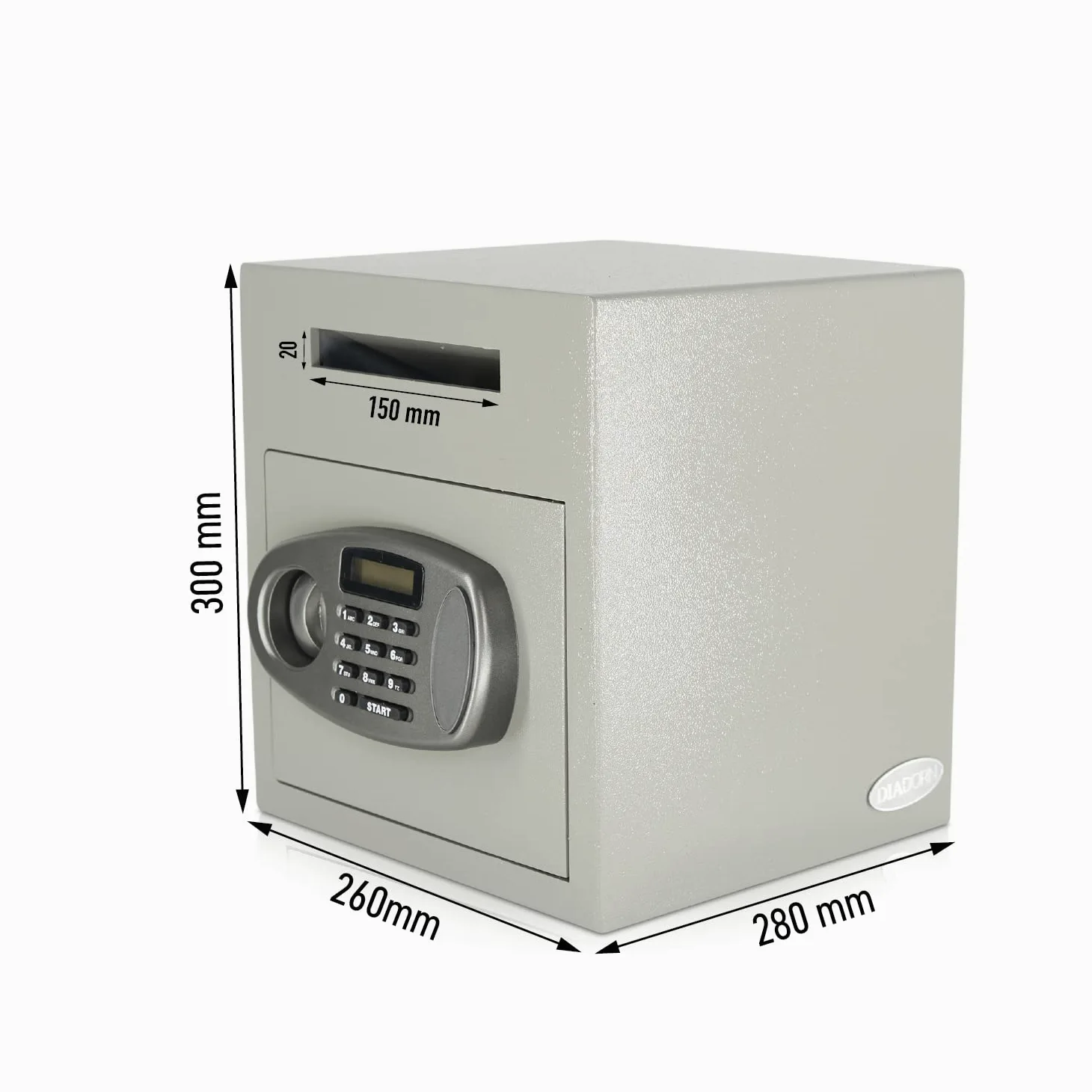 Einwurftresor | Einwurfsafe | Deposittresore | Deposit-Tresor | Elektronisches Schloss
