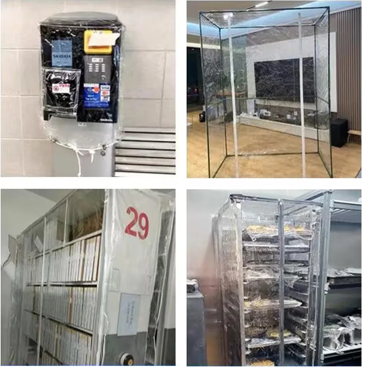SchüTzende Regalabdeckung Mit ReißVerschluss Transparente PVC Drahtregal Abdeckung Aufbewahrungsregalabdeckung füR Metallregale Lager Keller Balkon Outdoor Aufbewahrungsschutz