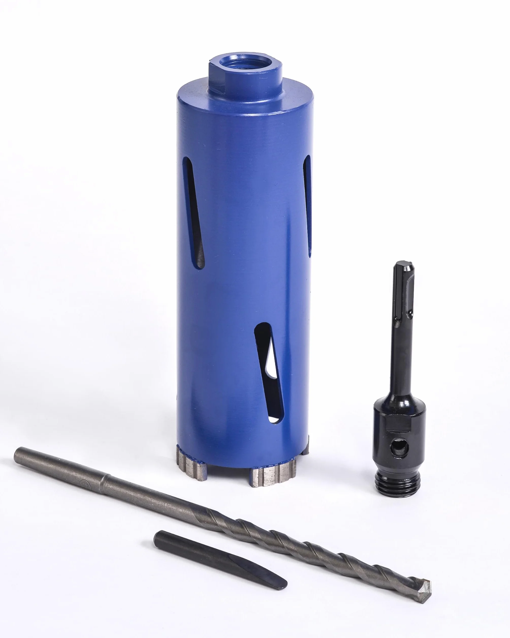 SDS PLUS Diamantbohrkrone 32-150 mm Bohraufsatz Set mit Adapter 200mm Länge Inklusive Bohrer (SDS PLUS Ø 68mm x L 200mm)