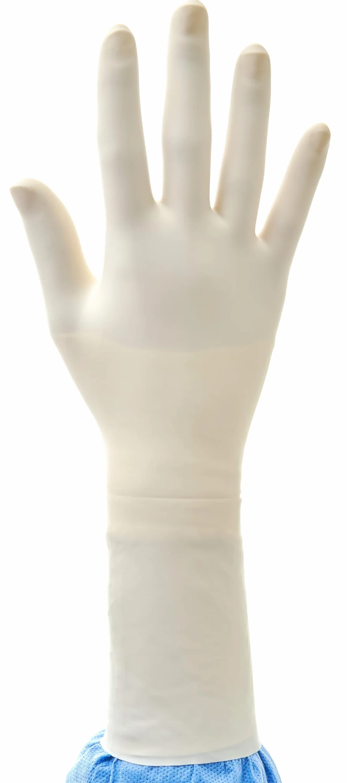 Ansell GAMMEX Latex, puderfreie sterile chirurgische Handschuhe, Größe 8.0, weiß (50 Paar)